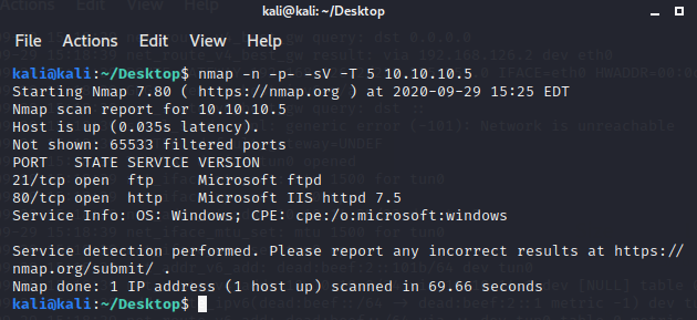 nmap